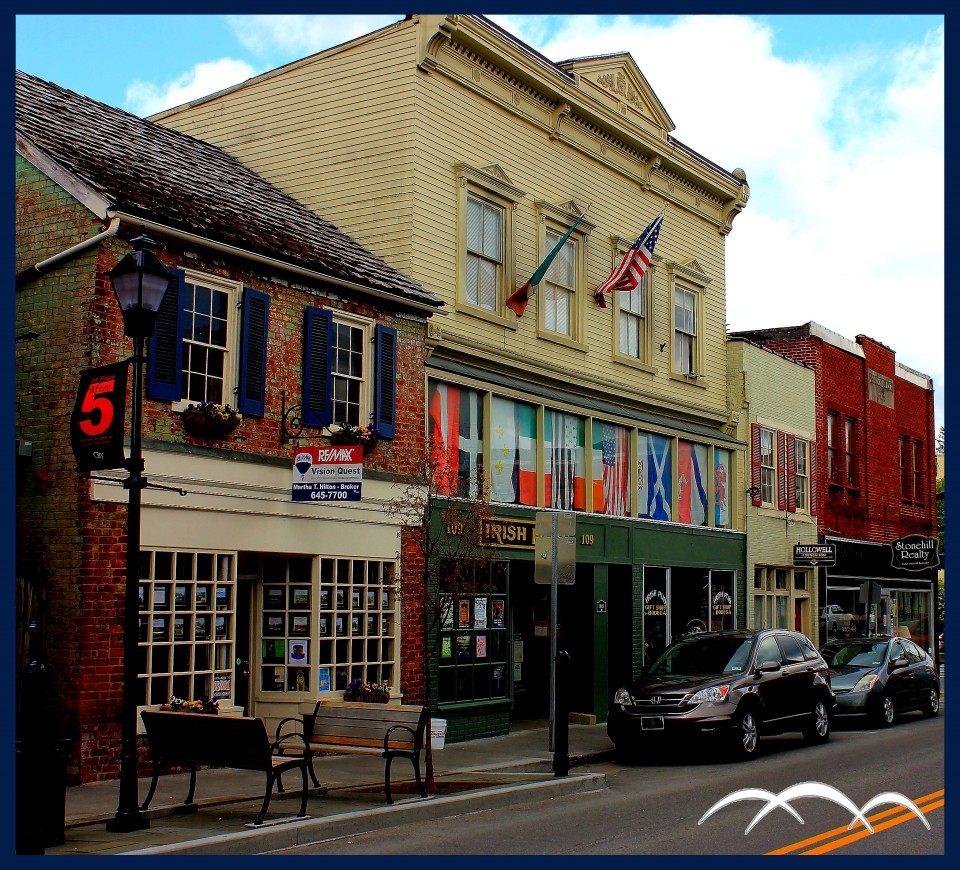 Shop Local Along the Streets of Downtown Lewisburg by Craig Miller