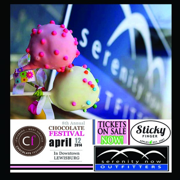 Chocolate Festival in Downtown Lewisburg, Sat. April 13th